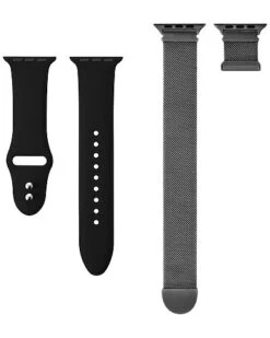 Unisex 2pk Apple Watch Bands Men