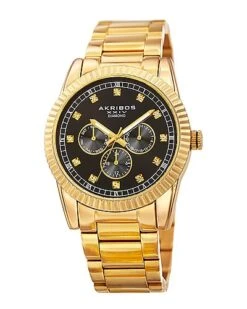 Men's Dress Diamond Watch, Circa 2000s