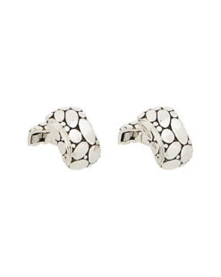 Men's Kali Silver Hi-Way Cufflinks