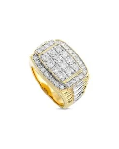 Front Page 33 10K 2.00 Ct. Tw. Diamond Ring Men