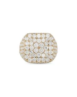 Front Page 24 14K 7.57 Ct. Tw. Diamond Ring Men