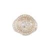 14K 5.86 Ct. Tw. Diamond Dome Ring Men