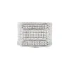 14K 2.78 Ct. Tw. Diamond Square Top Ring Men