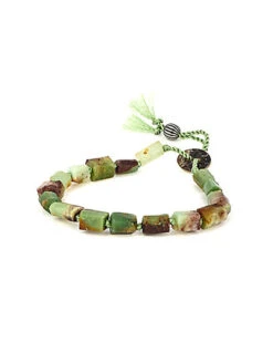 Dell Arte Australian Jade Adjustable Bracelet Men