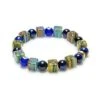 Welry Onyx Bead Stretch Bracelet Men