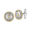 18K Cable Cufflinks Men