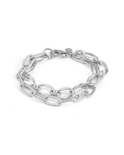 Hodium Plated Bracelet Men
